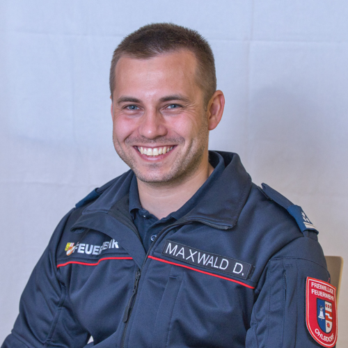 Daniel Maxwald, Hauptbrandmeister d. F.