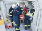 Übung: Personenrettung aus Höhe und Tiefe