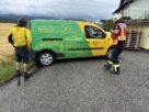 Ein kleines Stück zu viel zurück – Einsatz für Feuerwehr Ohlsdorf zur Fahrzeugbergung